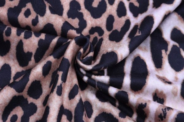 Krásné leopardí šaty Hugcitar - , S