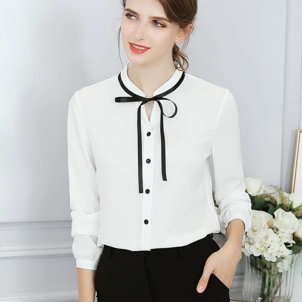 Elegantní dámská košile z jarní kolekce - Ruzova, Xxl