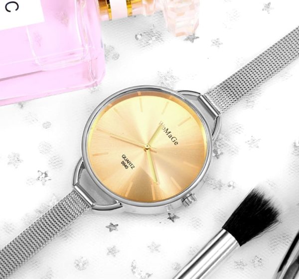 Luxusní dámské hodinky Feminino - Zlata