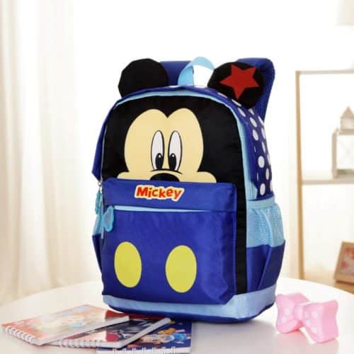 Dětský roztomilý batoh Mickey - Tmave-modra
