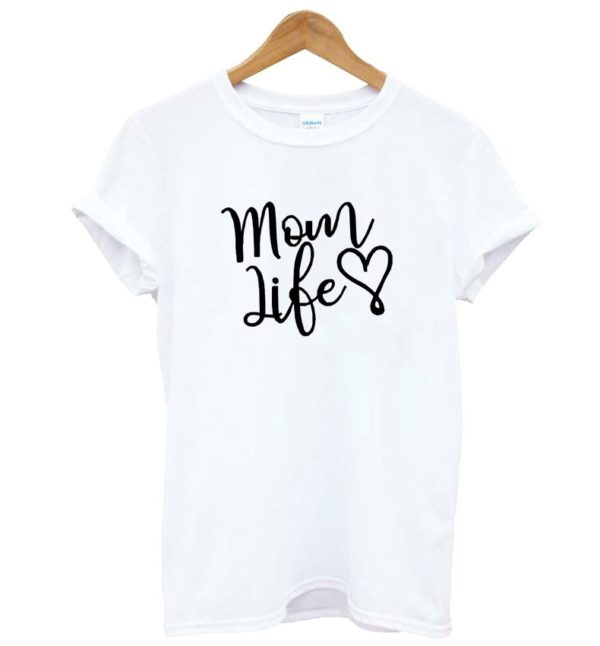 Dámské tričko Mom life - Xxl, Seda