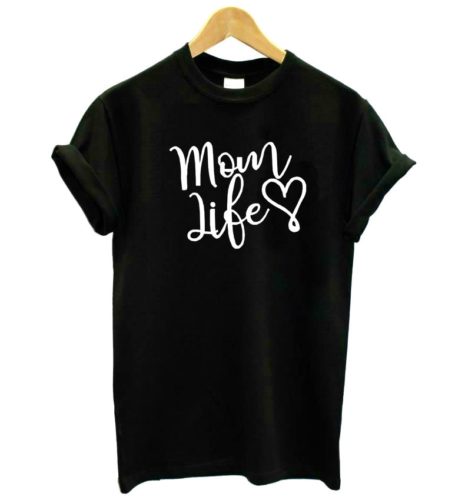 Dámské tričko Mom life - Xxl, Seda