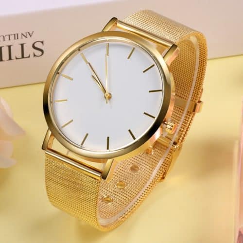 Luxusní dámské hodinky z letní kolekce 2019 - Zlatá