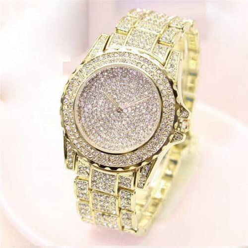 Elegantní dámské hodinky Feminino - Zlata