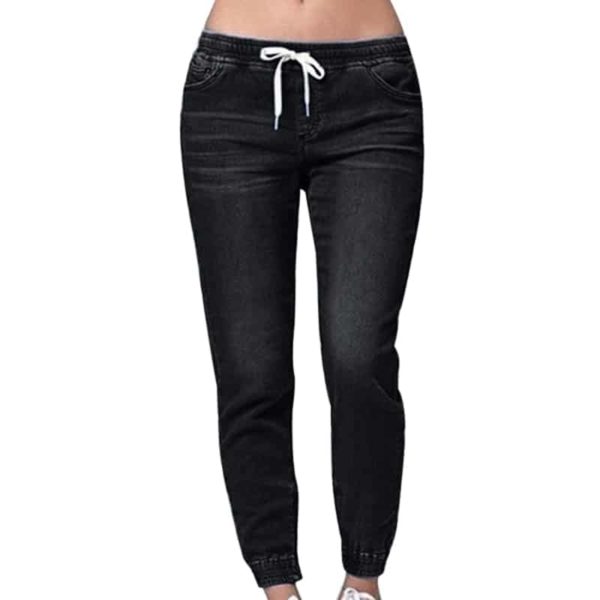 Pohodlné dámské džínové kalhoty Wendy - Xxl, Svetle-modra