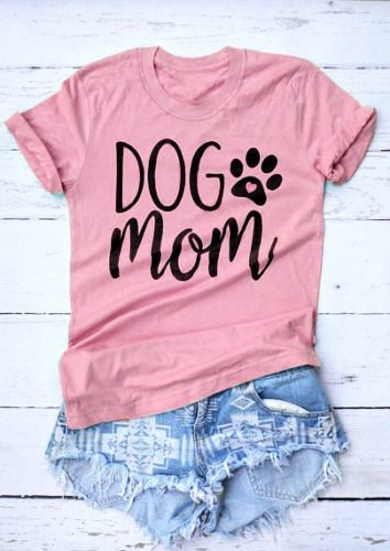 Dámské tričko Dog Mom - Xxxl,