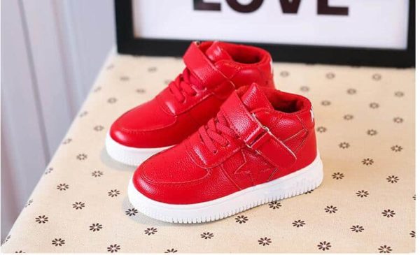 Luxusní dětské tenisky Sneakers For 420 - 36, Cervena