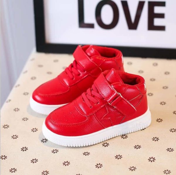 Luxusní dětské tenisky Sneakers For 420 - 36, Cervena
