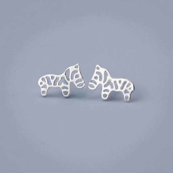 Roztomilé naušnice - zvířátka - Zebra