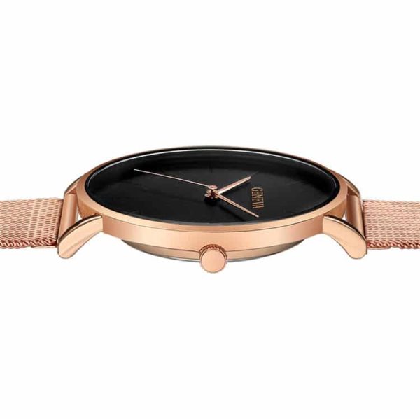 Luxusní kovové hodinky Lingio - Zlate