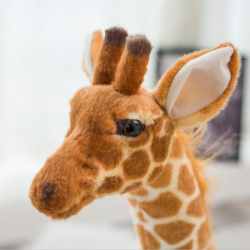 Luxusní dětská velká plyšová Žirafa - 80cm