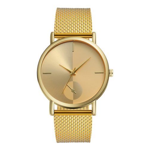 Dámské stylové hodinky Vansvar - Zlatá