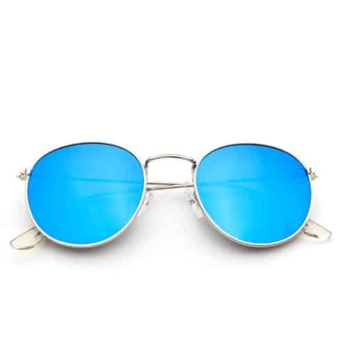 Dámské sluneční brýle s barevnými sklíčky - Zluta