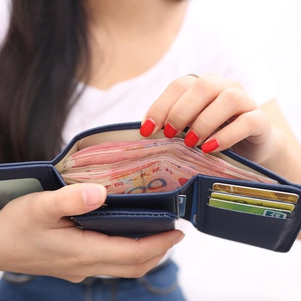 Dámská mini peněženka Moni - Tmave-ruzova