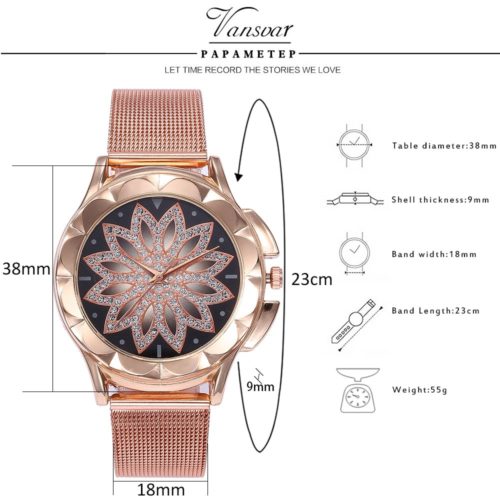 Luxusní ležérní dámské hodinky