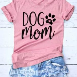 Dámské tričko Dog Mom - Xxxl,
