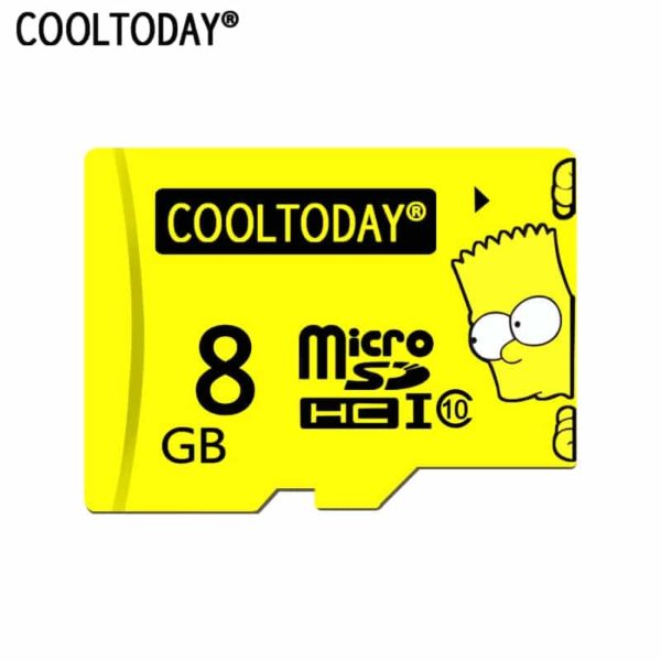 Paměťová Micro SD karta BartSimpson - 8gb
