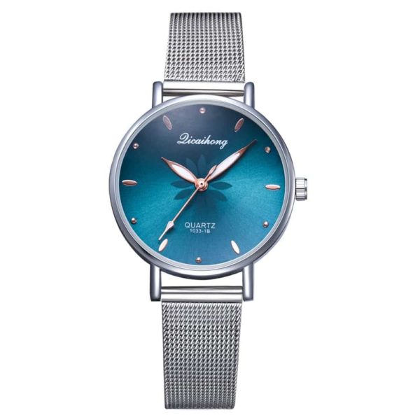 Populární dámské hodinky Quartz - Zelene