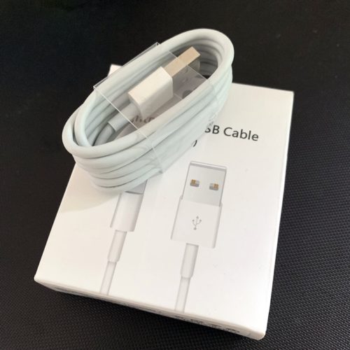 Originál USB kabel pro Apple Iphone - 1m, With-pack-2a