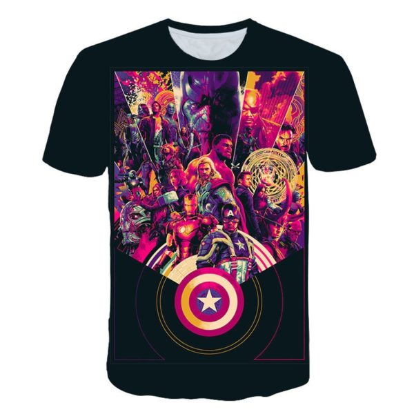 Stylové tričko Avengers - Xxxl, Green