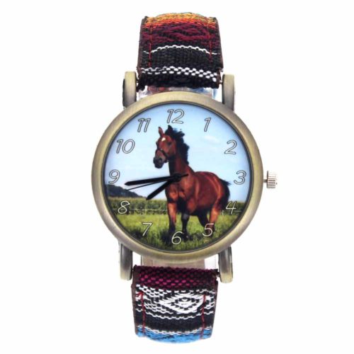 Dětské hodinky s motivem koně - 27