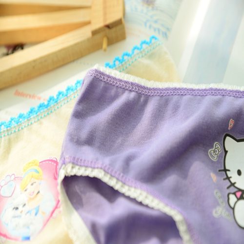 Dívčí spodní prádlo Mininie Mouse, Ledové království, Hello Kitty | 6 ks - 8-let, Mix