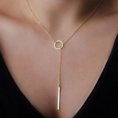 Dámský módní náhrdelník - X95-gold