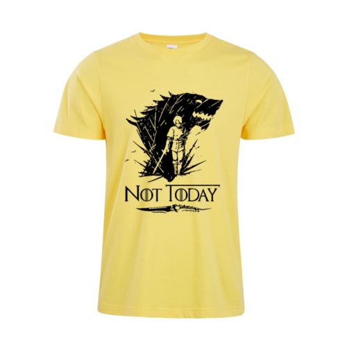 Pánské tričko GoT Arya Stark - Xxl, Yellow