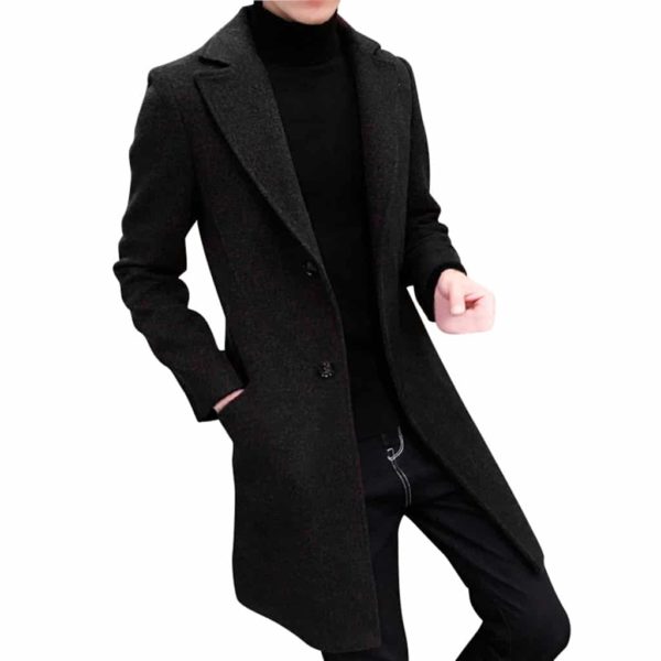 Luxusní společenský pánský kabát Lotrics - Xxxl, Red