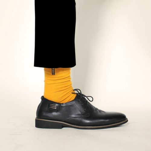 Pánské ponožky s dny - Yellow