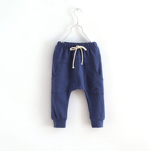 Dětské sportovní harémové kalhoty - 6-let, Sky-blue