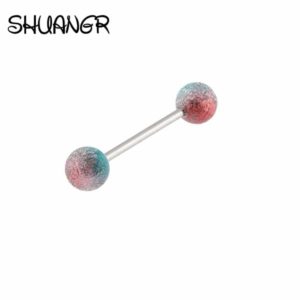 Luxusní piercing do jazyku -Shuaner