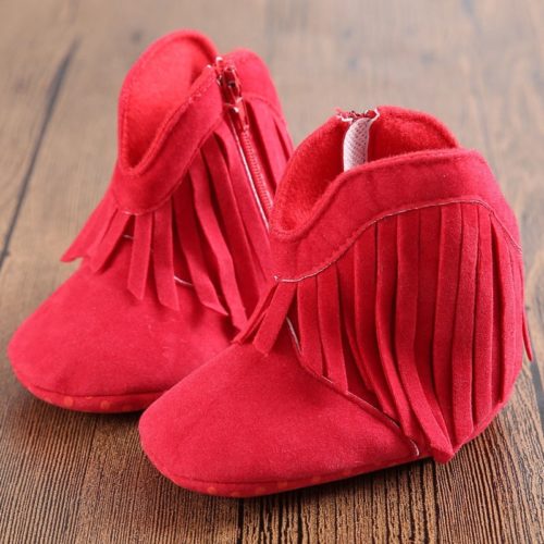 Dívčí elegantní první boty Kozačky | Kojenci, Capáčky - 6-12-m, Model-6