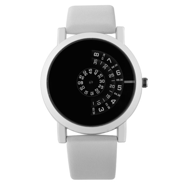 Unisex stylové trendy hodinky - White