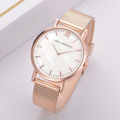 Luxusní dámské hodinky Livia - Silver