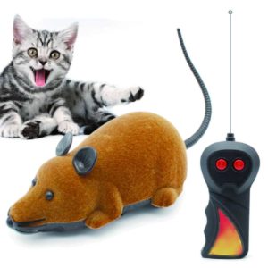 Myš na dálkové ovládání | Hračka pro kočky - 1pc, Brown