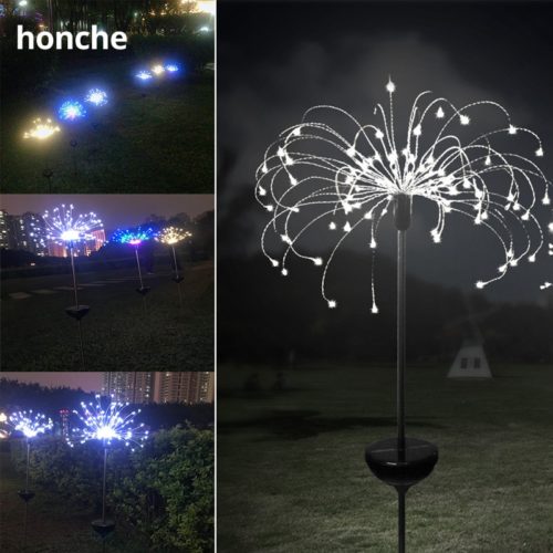 Venkovní LED osvětlení Honche Strom | Solární nabíjení - 2-4w, White