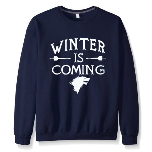 Unisex mikina GOT Winter is coming - Xxl, Red1