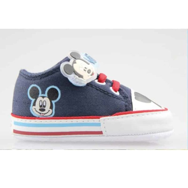 Dětské první boty Mickey Mouse | Kojenci, Capáčky - 7-12-m, Red