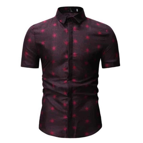 Vzorovaná košile pro muže - Xxxl, Ys12-black
