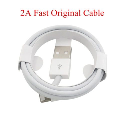 Originál USB kabel pro Apple Iphone - 1m, With-pack-2a