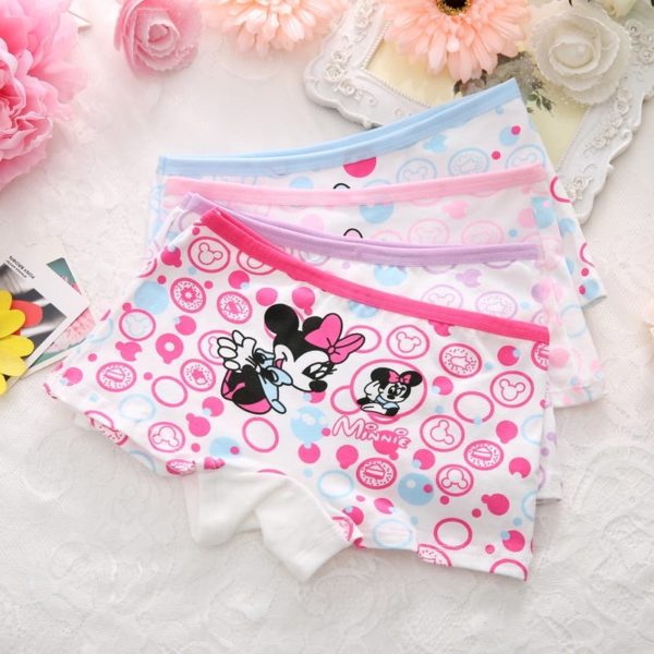 Dívčí krásné kalhotky Hello Kitty, Minnie, Mickey, Barbie | 4 ks - 9-let, 8118