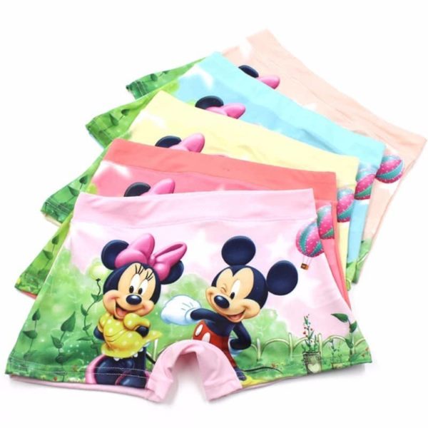 Dívčí spodní prádlo Boxerky | Mickey Mouse, Minnie - 9-let, 10-pcs-c