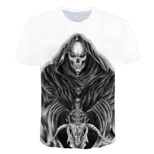 Pánské tričko s 3D potiskem - Xxl, Picture-color-691