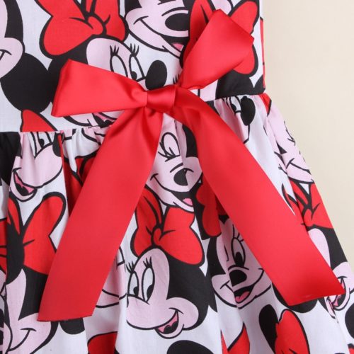 Dívčí elegantní šaty Minnie Mouse - 7-let