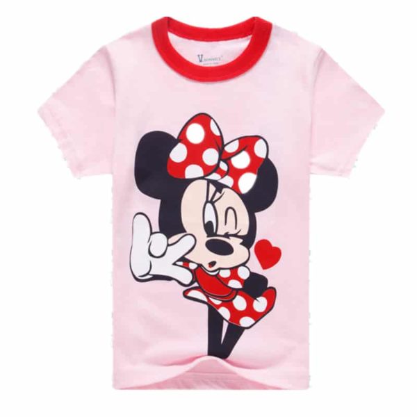 Dětské triko s krátkým rukávem | Mickey Mouse, Minnie Mouse - 8-let, 22