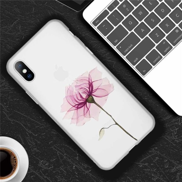 Kryt pro iPhone s jemným motivem květin - 9, Iphone-xs
