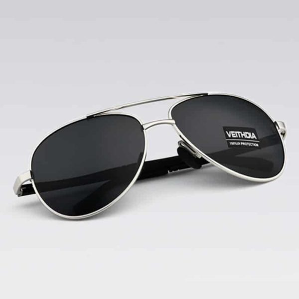 Stylové pánské sluneční brýle Gianni - Silver