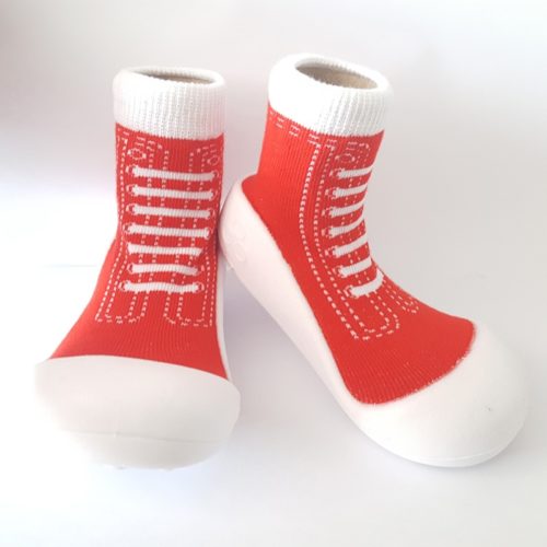 Dětské kvalitní botičky | Styl Barefoot - 9, Red-line