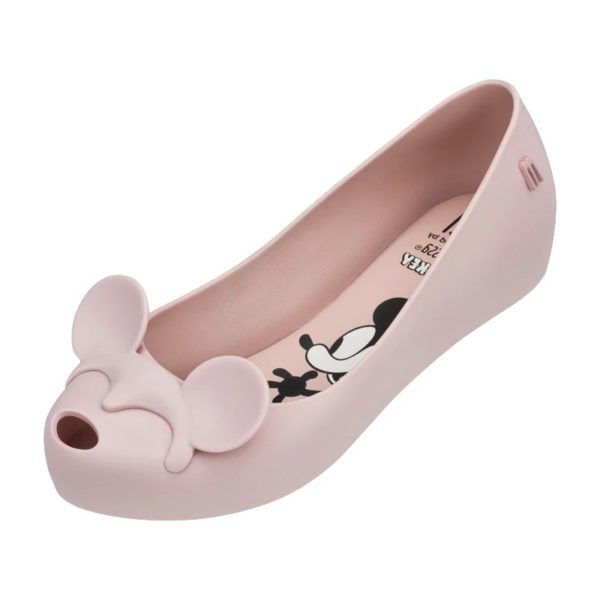 Dámské gumové baleríny Melissa | Mickey Mouse - 39, Pink